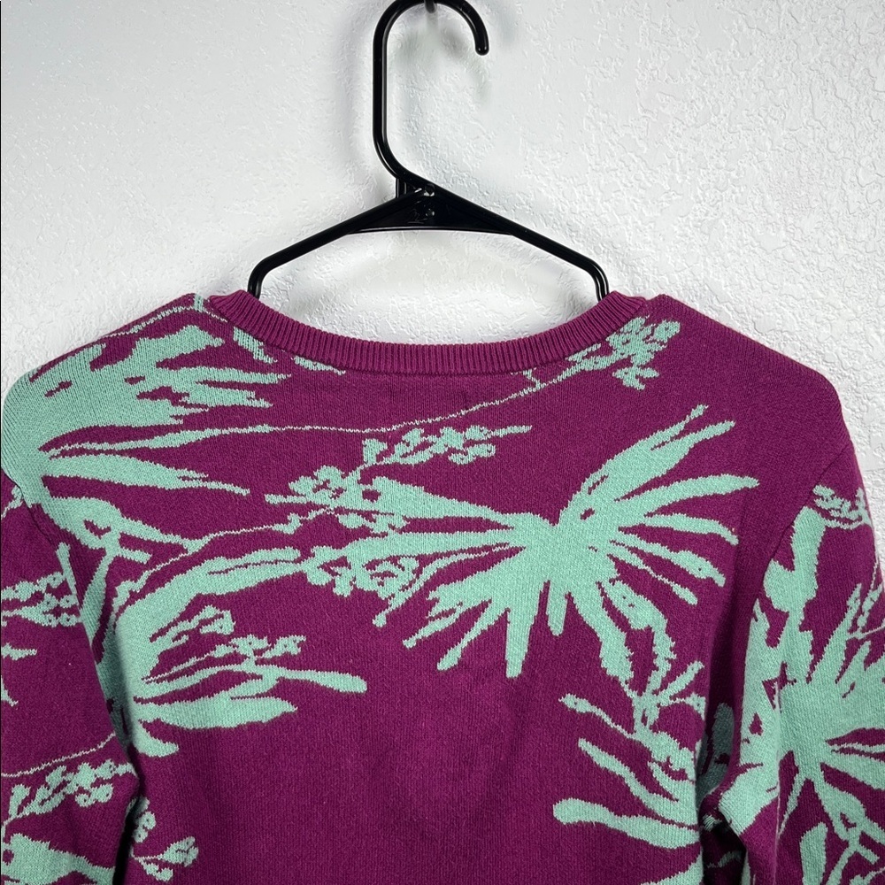Future Collective Gabriella Karefa Johnson Sweater Knit Sz S Button Down Cropped - Picture 7 of 8